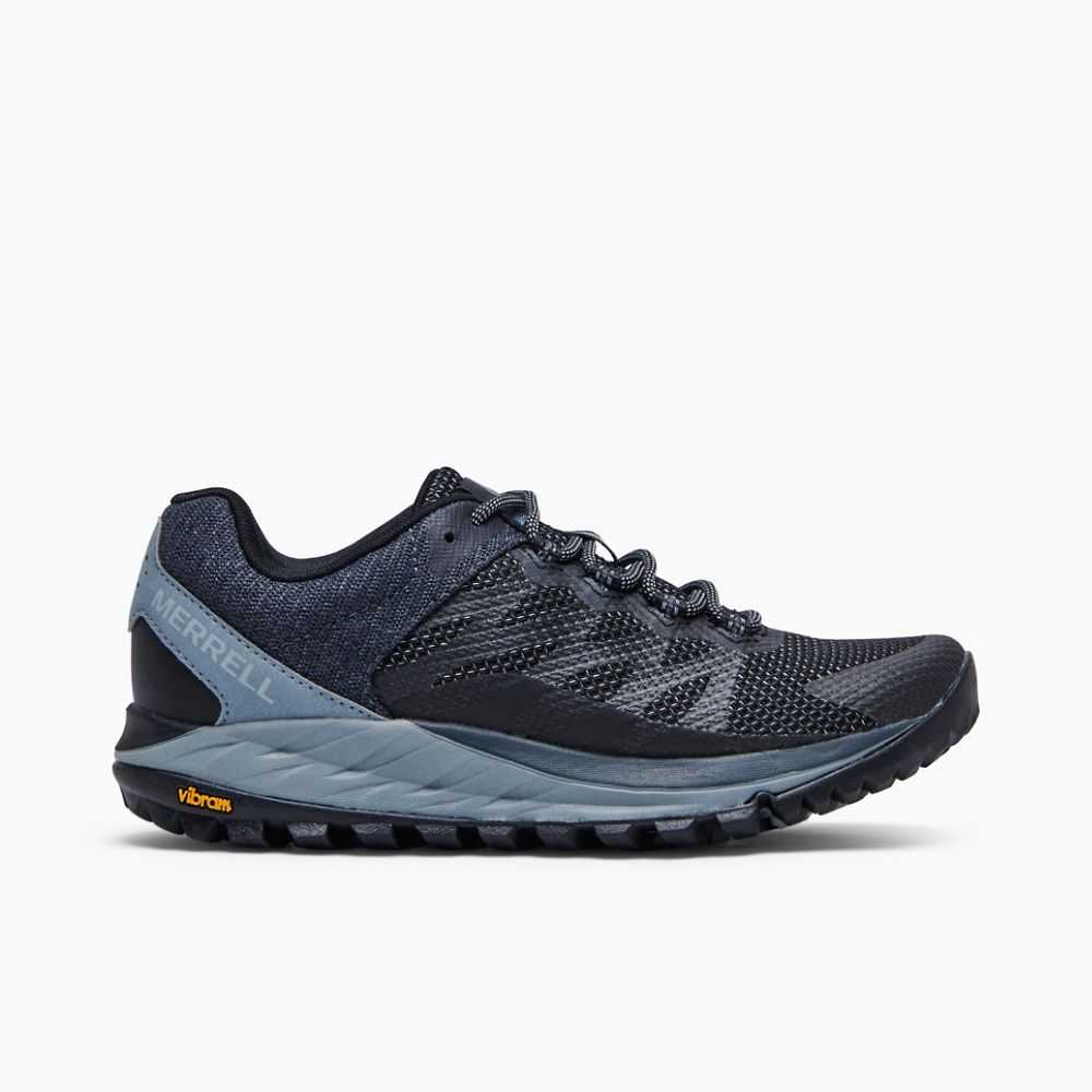 Black Women's Merrell Antora 2 Wide Width Trail Running Shoes | Dubai-9035781