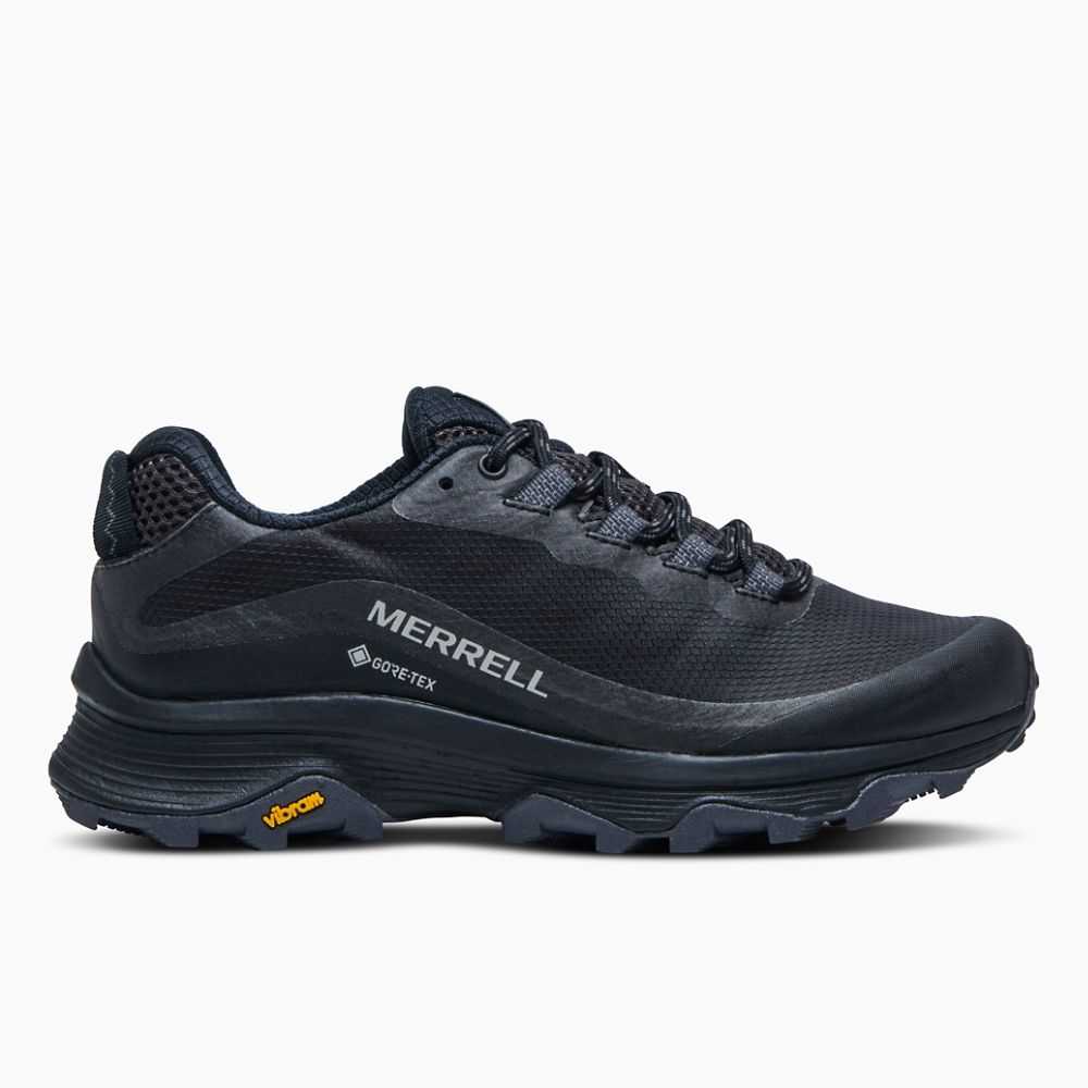 Black Women's Merrell Moab Speed GORE-TEX® Hiking Shoes | Dubai-2145389