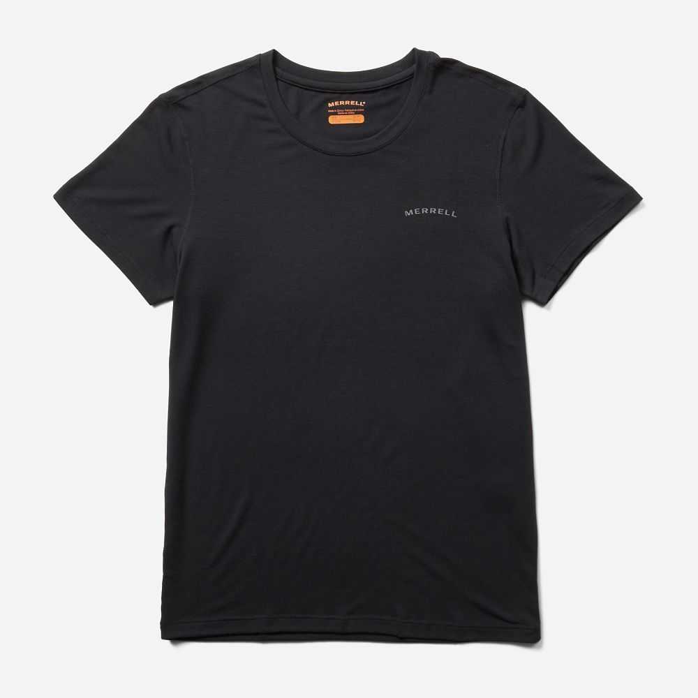 Black Women's Merrell Tencel T Shirts | Dubai-8204169