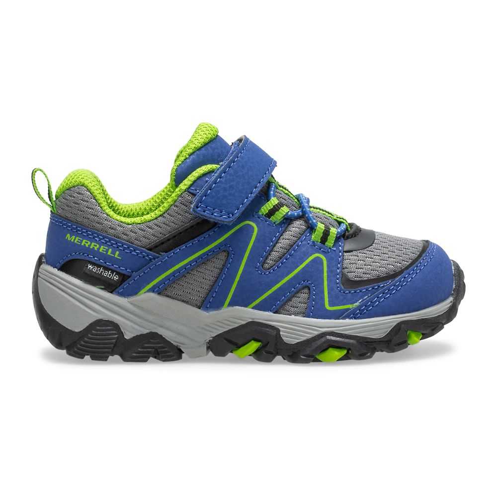 Blue/Green Girls' Merrell Trail Quest Sneakers | Dubai-9165742