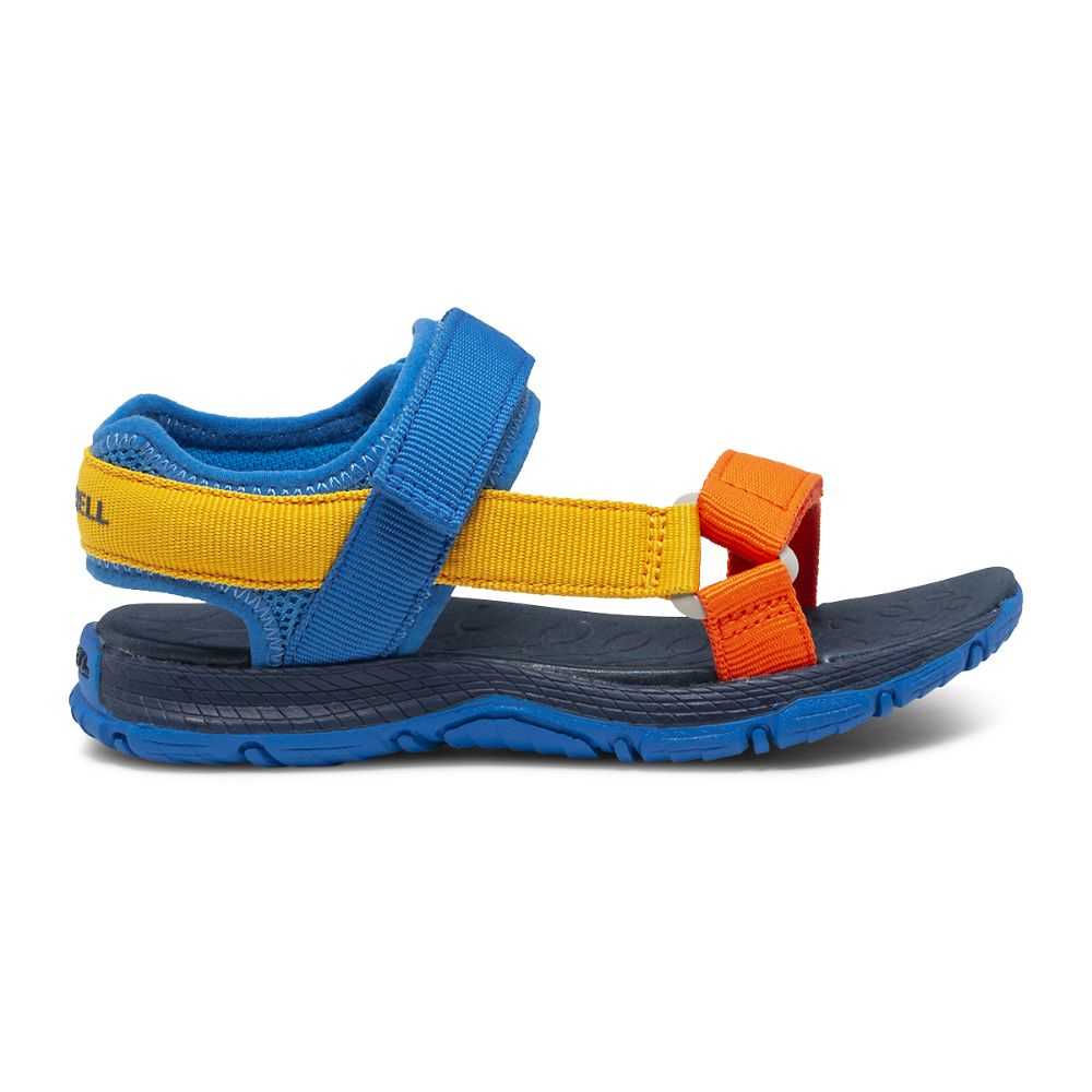 Blue Multicolor Boys' Merrell Kahuna Web Sandals | Dubai-5071264