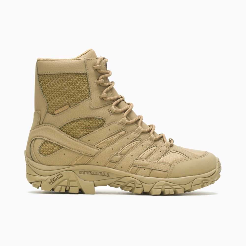 Brown Men's Merrell Moab 2 8 Tactical Waterproof Tactical Boots | Dubai-2586937