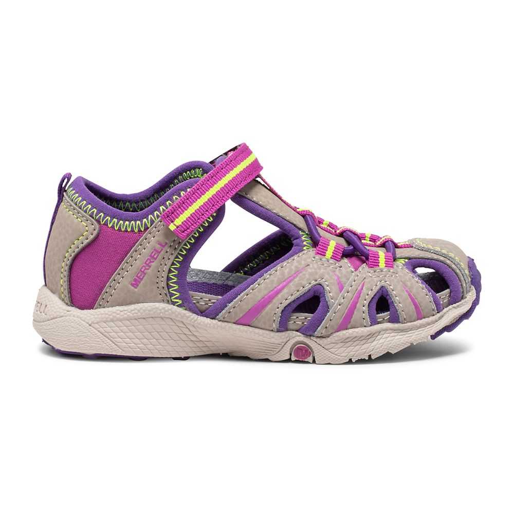 Brown/Purple Boys' Merrell Hydro Water Shoes | Dubai-6374108