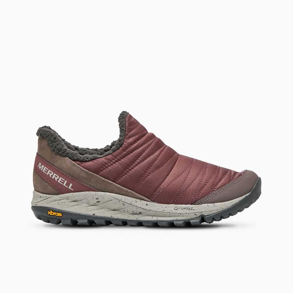 Burgundy Women's Merrell Antora Sneakers | Dubai-2789351