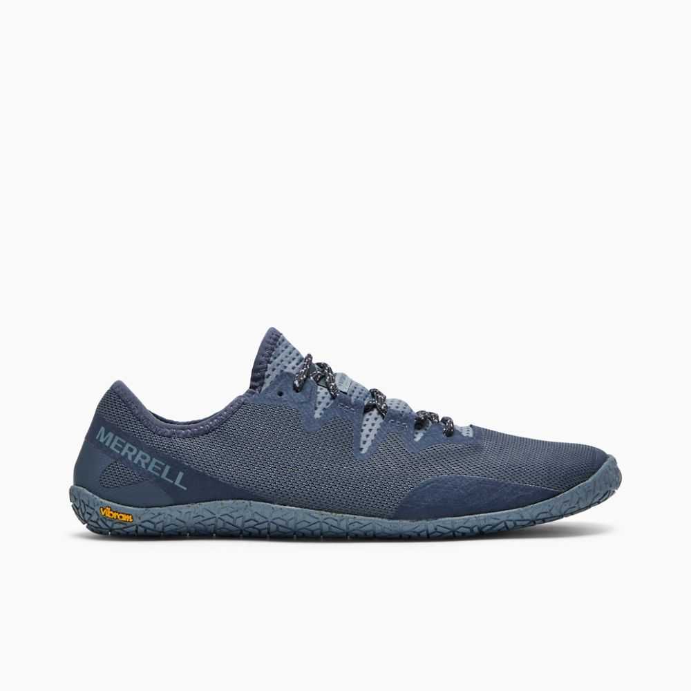 Dark Blue Men's Merrell Vapor Glove 5 Barefoot Shoes | Dubai-2048967