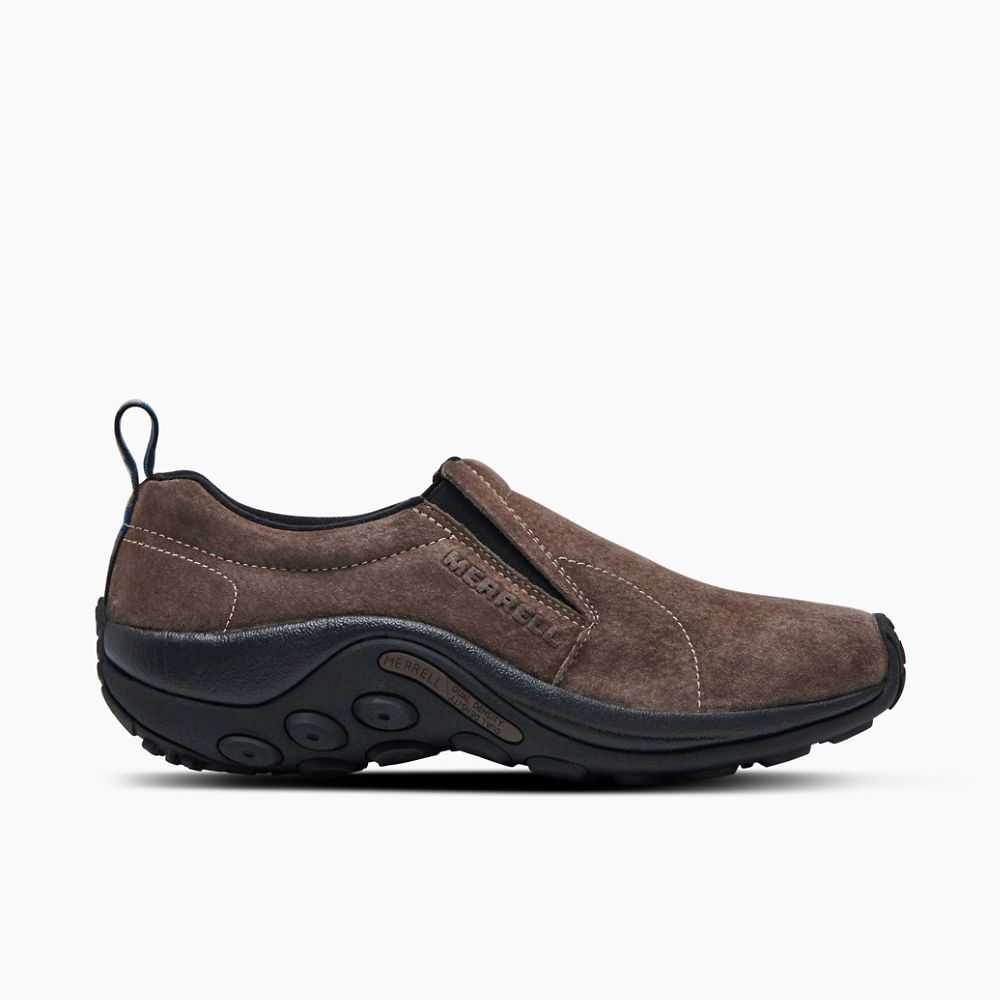 Dark Brown Men's Merrell Jungle Moc Casual Shoes | Dubai-6217908