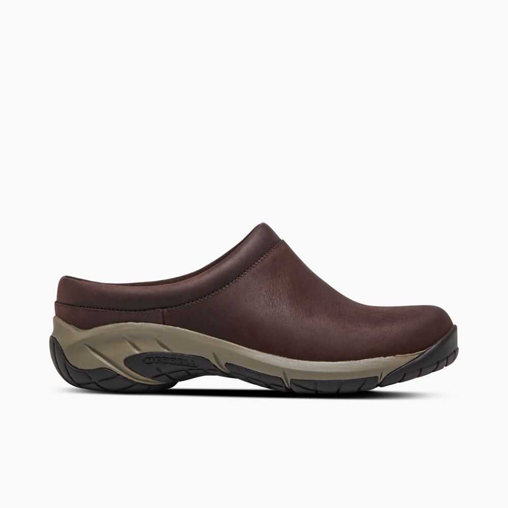 Dark Brown Women's Merrell Encore Nova 4 Slip On Shoes | Dubai-5964732