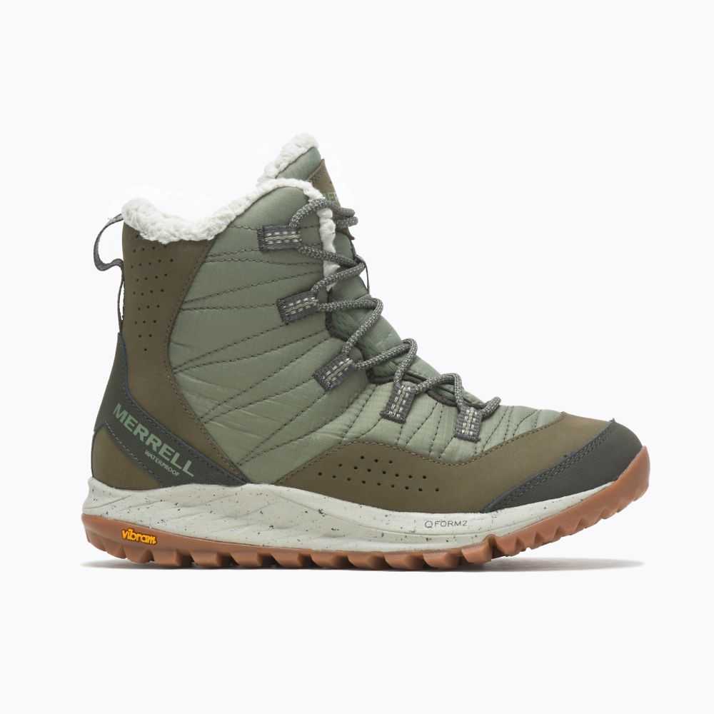 Dark Green Women's Merrell Antora Sneakers | Dubai-4568091