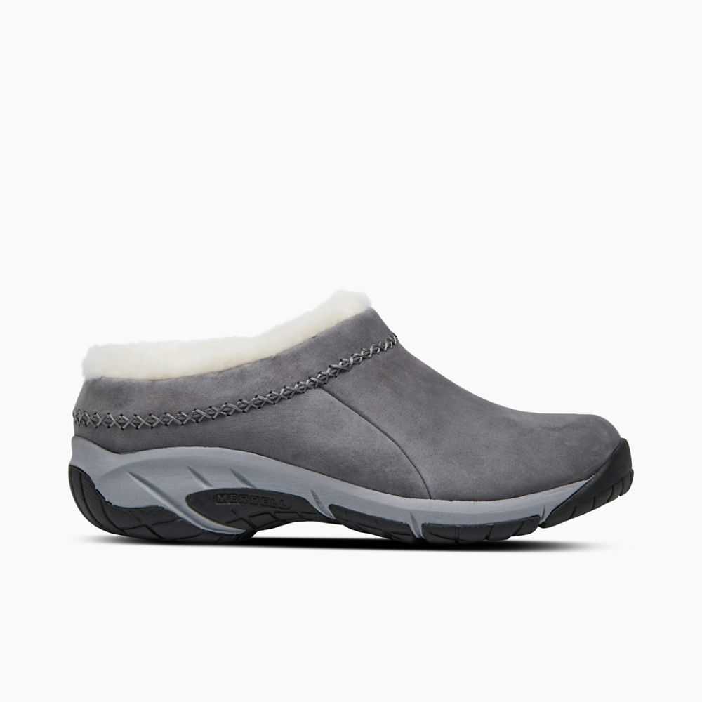 Deep Grey Women's Merrell Encore Ice 4 Slip On Shoes | Dubai-6132894