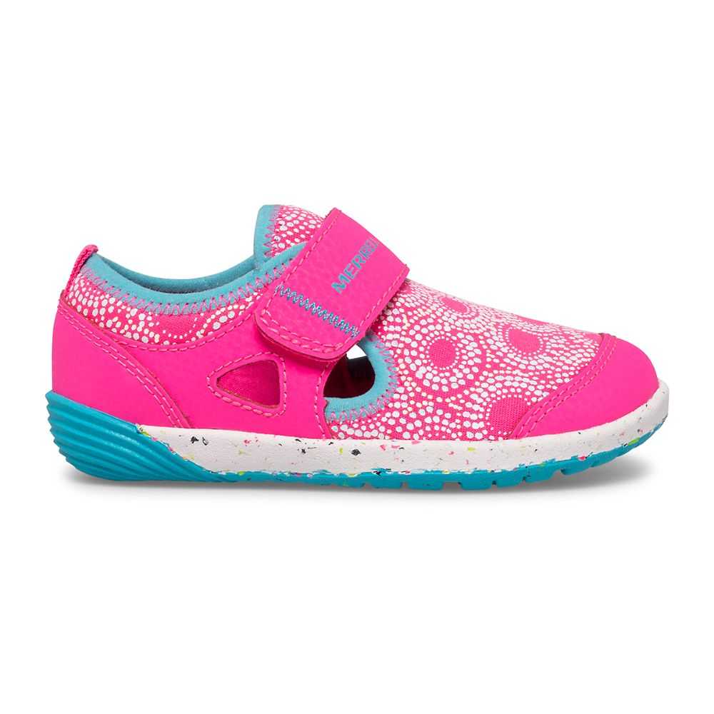 Fuchsia Boys' Merrell Bare Steps® H2O Slip On Shoes | Dubai-6495018