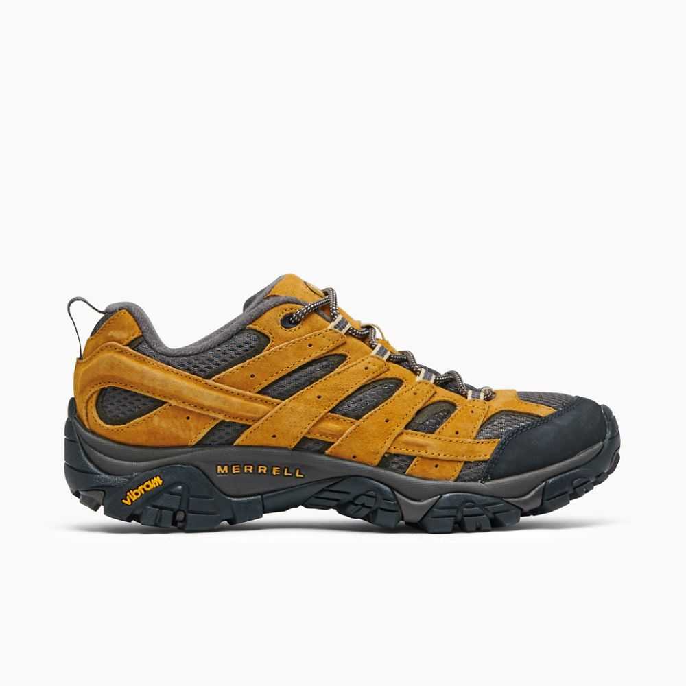 Gold Men's Merrell Moab 2 Ventilator Hiking Shoes | Dubai-0348695