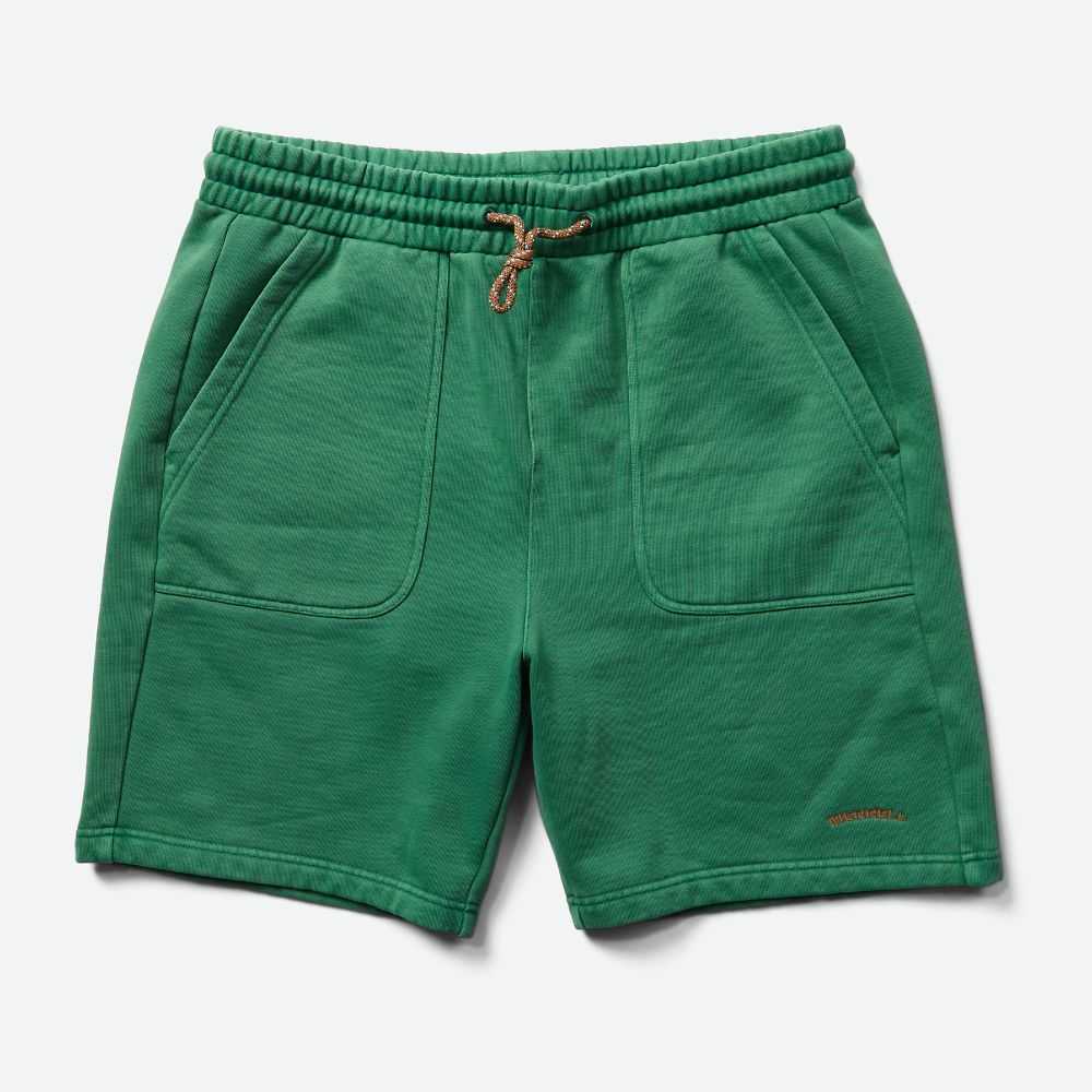 Green Men's Merrell Scout Shorts | Dubai-0784516