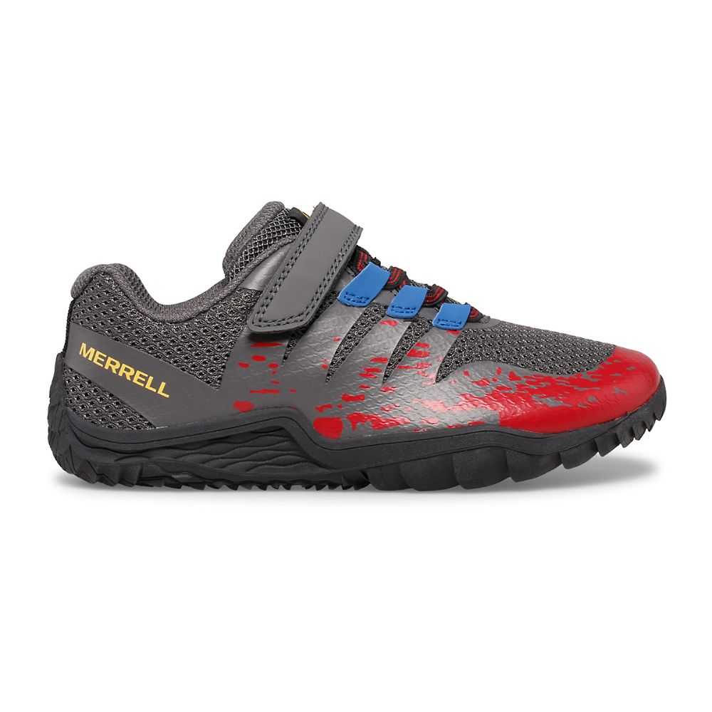 Grey Boys' Merrell Trail Glove 5 Sneakers | Dubai-8576204