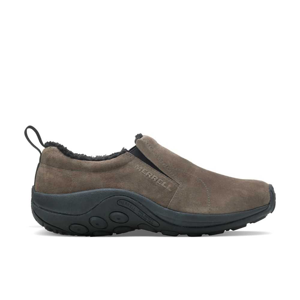 Grey Men's Merrell Jungle Moc Slip On Shoes | Dubai-8302164