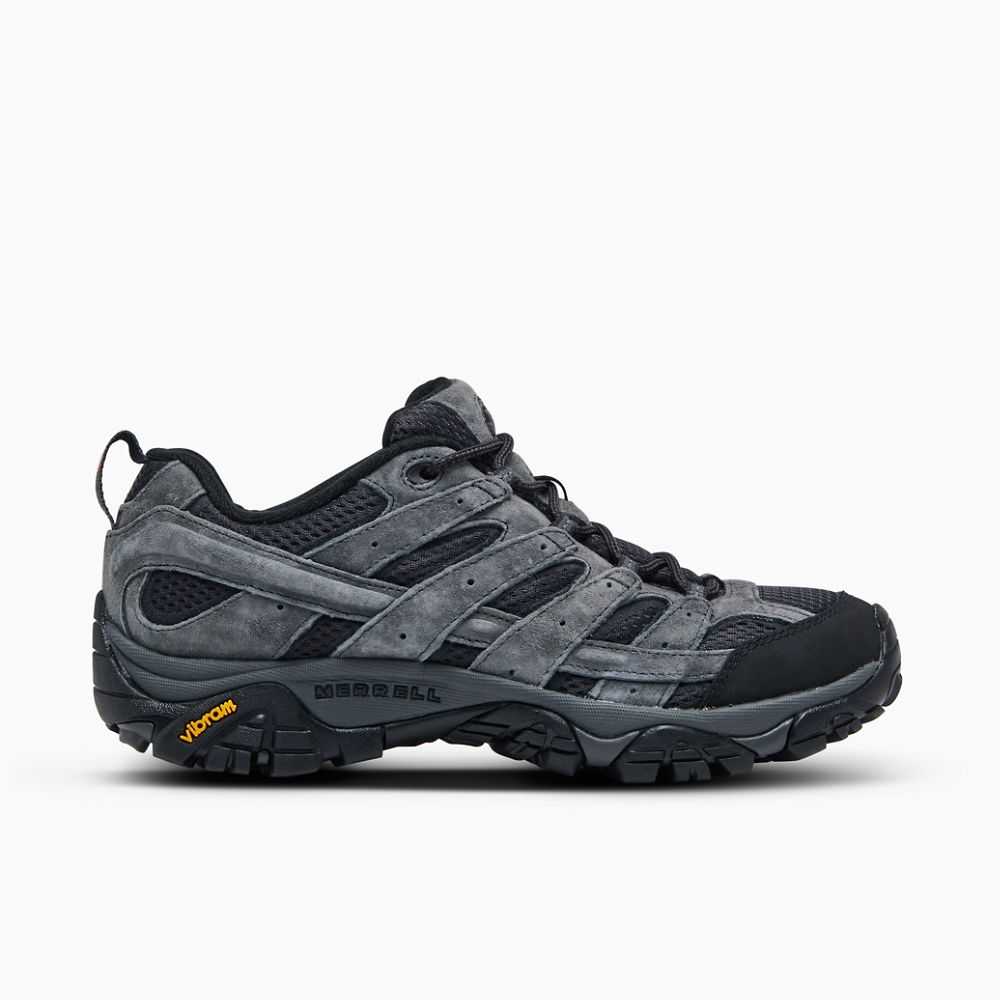 Grey Men's Merrell Moab 2 Ventilator Hiking Shoes | Dubai-5934820