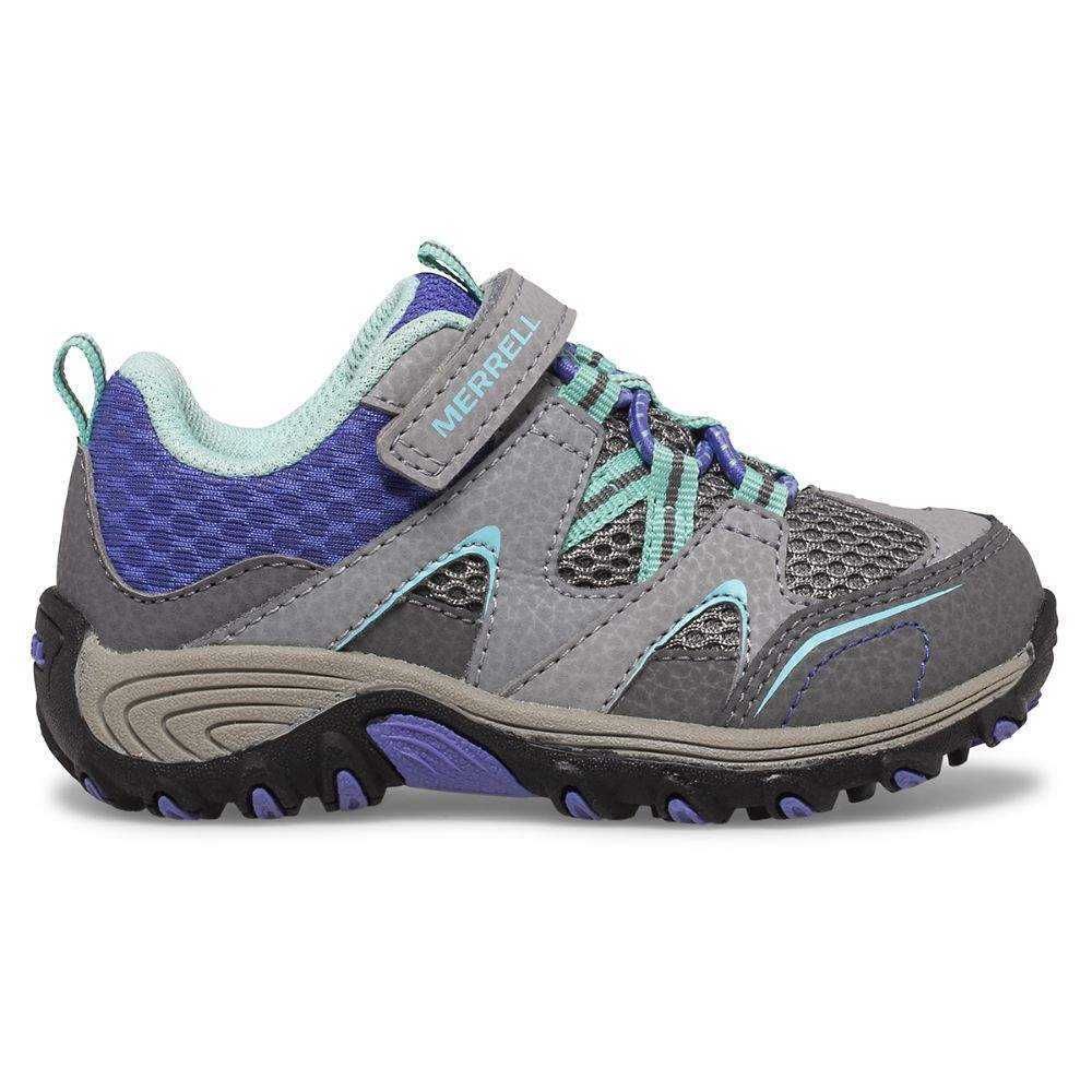 Grey/Multicolor Boys' Merrell Trail Chaser Sneakers | Dubai-6439175