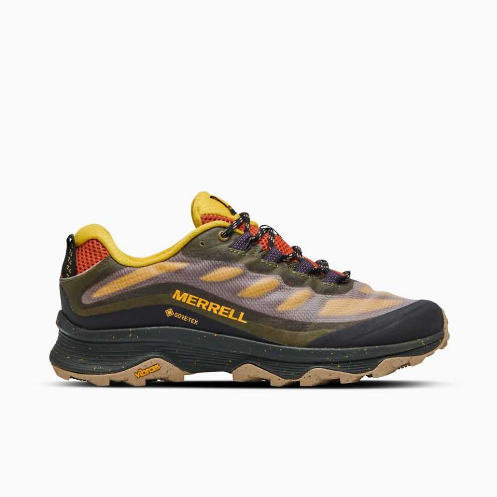 Multicolor Men's Merrell Moab Speed GORE-TEX® Walking Shoes | Dubai-6429780