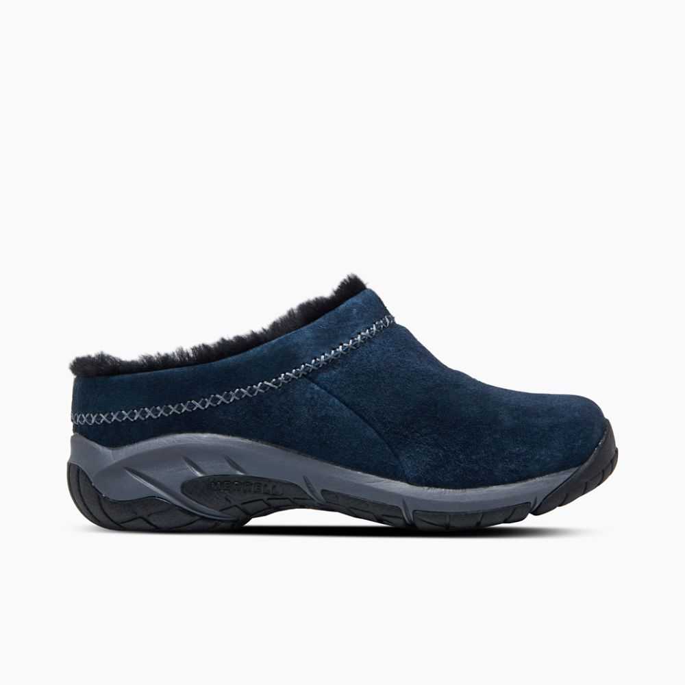 Navy Women's Merrell Encore Ice 4 Slip On Shoes | Dubai-5219743