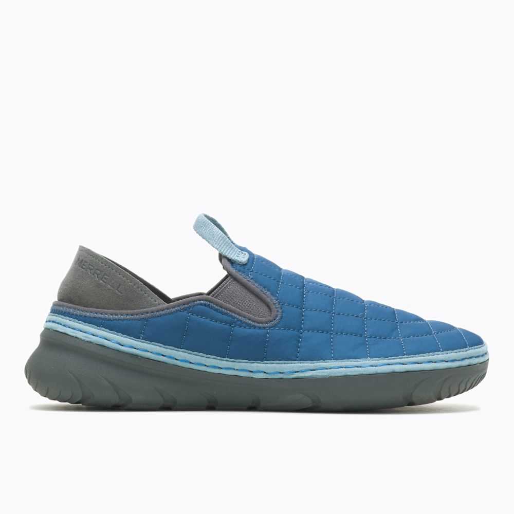 Navy Women's Merrell Hut Moc Slip On Shoes | Dubai-2307849