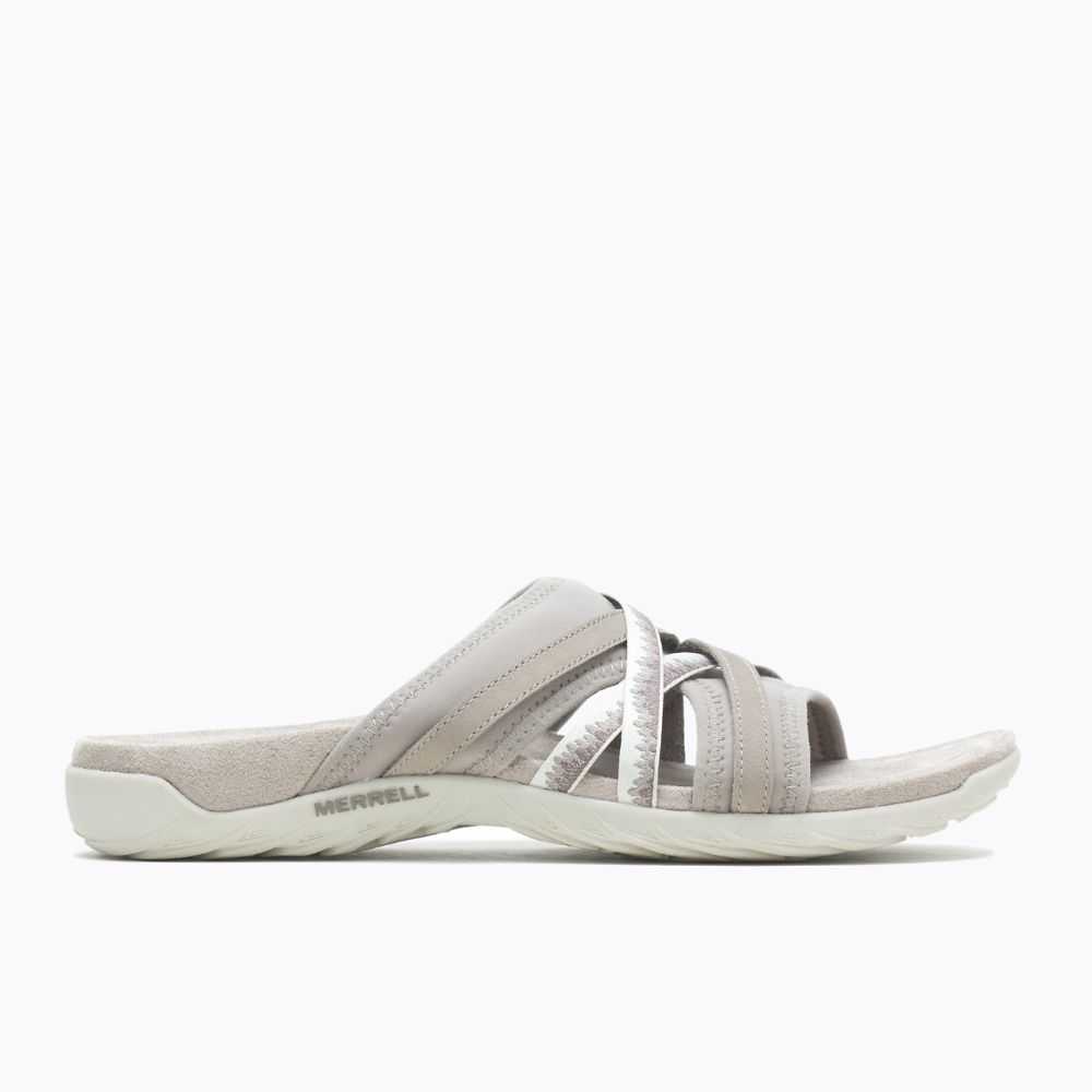 White Women's Merrell Terran 3 Cush Slide Sandals | Dubai-1238954